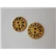 Button 26MU25 Mustard Vintage 25mm