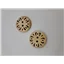 Button 26CR25 Cream Vintage 25mm
