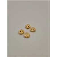 Button 19CR10 Cream 2 Hole