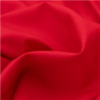 Fabric Cotton Twill Coral Red