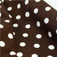 Fabric Misha Linen Spot Brown