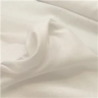 Fabric Fine Linen Cotton White