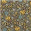Fabric Corduroy Brown Floral - photo 2