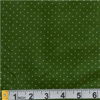 Fabric Corduroy Olive Dot