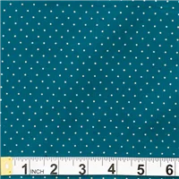 Fabric Corduroy Teal Dot