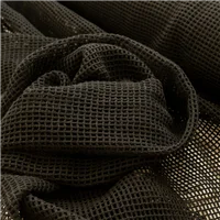 Fabric Maui Mesh Cotton Black