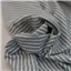 Fabric Mojo Stripe Rib Rib 10 Silver White