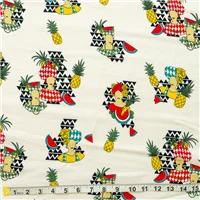 Fabric Frida Viscose White