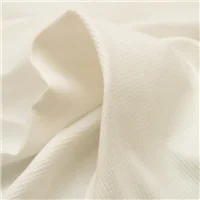 Fabric Square Dobby White