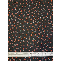 Fabric Peony Cotton Print
