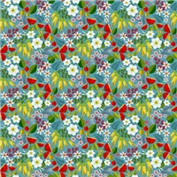 Kiwiana 81450 2 Floral Folk Tail