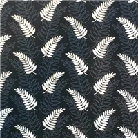 Kiwiana 87460 2 Ferntastic Black White