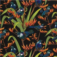 Kiwiana 87690 2 Flax Friends Black
