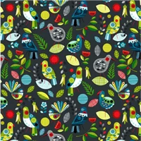 Kiwiana 89590 5 Forest Song Flock