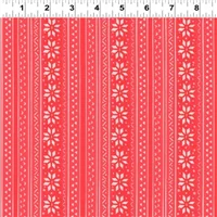 Christmas Enchanted Woodland Sweater Stripe Red