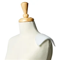 Shoulder Pads White Small Uncovered