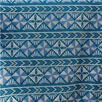 Fabric Metallic Stretch Print Teal Grey