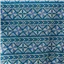 Fabric Metallic Stretch Print Teal Grey - photo 1