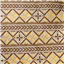 Fabric Metallic Print Brown - photo 1