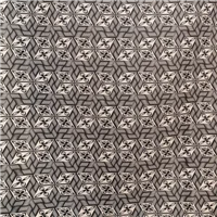 Fabric Mini Matt Print Black White