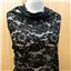 Fabric W2386 Stretch Black Lace - photo 1