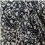 Fabric Linette Floral Black and Antique White - photo 3