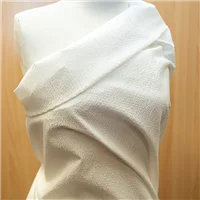Fabric Seersucker Ivory