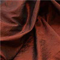 Crushed Taffeta 9 Rust