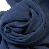 Fabric Waterfall Cupro Navy