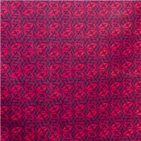 Fabric Mini Matt Print Pink Navy