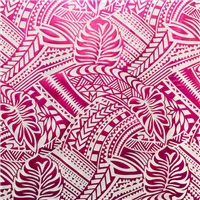Fabric Polyester Print Foil M 18 Hot Pink