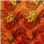 Fabric Poplin Print Colour 1 Orange Yellow
