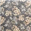 Fabric Print Grey Cream Floral