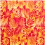 Fabric Rayon Pacific Print Orange - photo 2