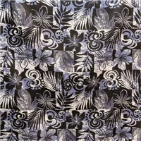 Fabric Rayon Pacific Print 5 Greys