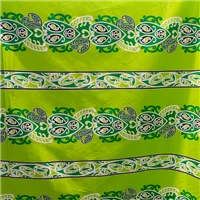 Printed Cotton Lime Pacifica