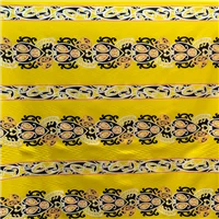 Printed Cotton Yellow Pacifica