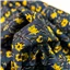 Fabric Alba Voile Navy Mustard - photo 2