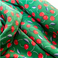 Fabric Cherry Emerald