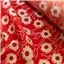 Fabric Crimson Daisy Rayon - photo 1